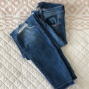 GAP True Skinny ankle jeans